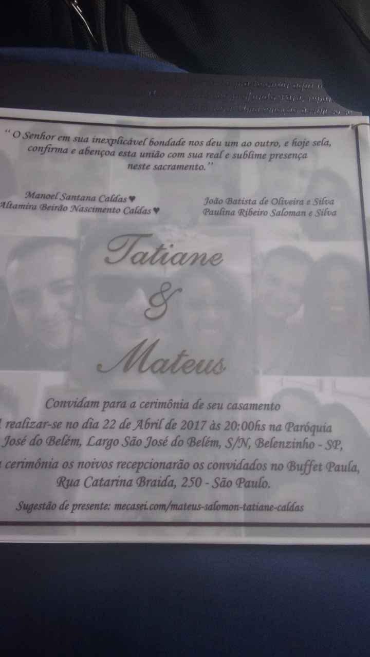 Meus Convites Chegaram