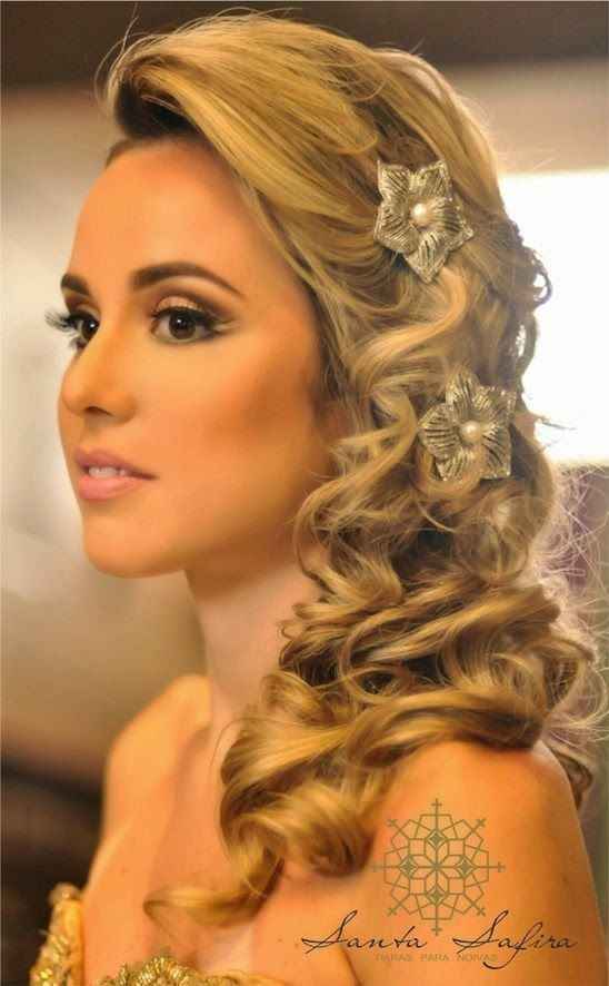 Penteado cabelo longo
