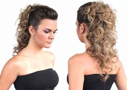Penteado cabelo longo