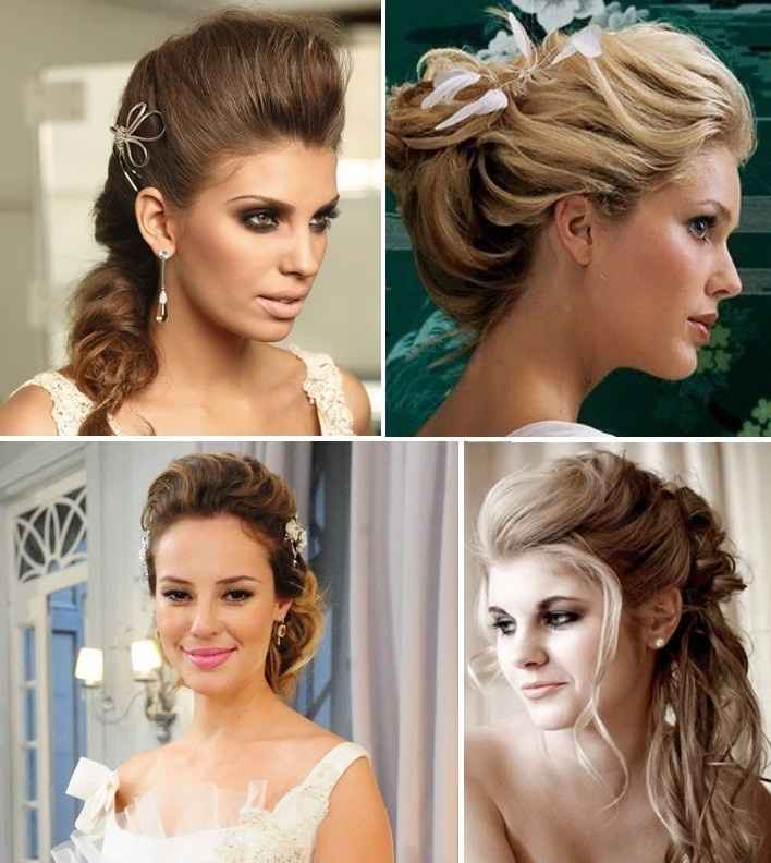 Penteado cabelo longo