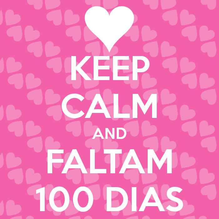Ansiedade Começando a aparecer Faltam 100 Dias