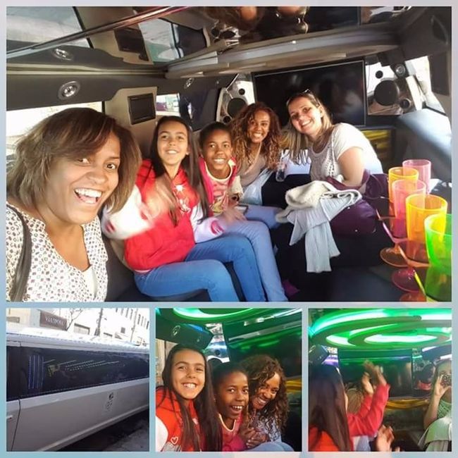 Ganhei a Limousine
