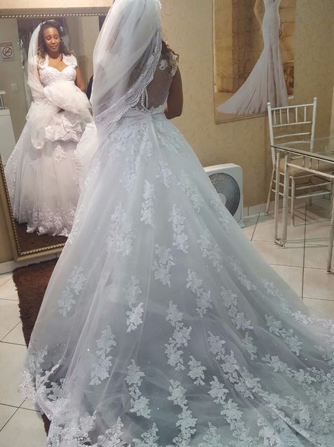 Ganhei meu vestido de noiva ... Emoção que não cabe em mim