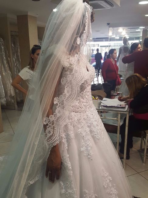 Ganhei meu vestido de noiva ... Emoção que não cabe em mim