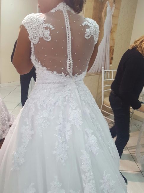 Costas do meu vestido