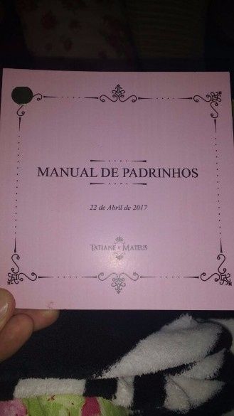 Final de Semana Produtivo - Entrega dos Convites dos Padrinhos
