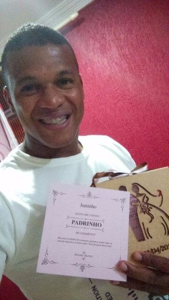 Meu irmão - Recebeu o dele em Salvador