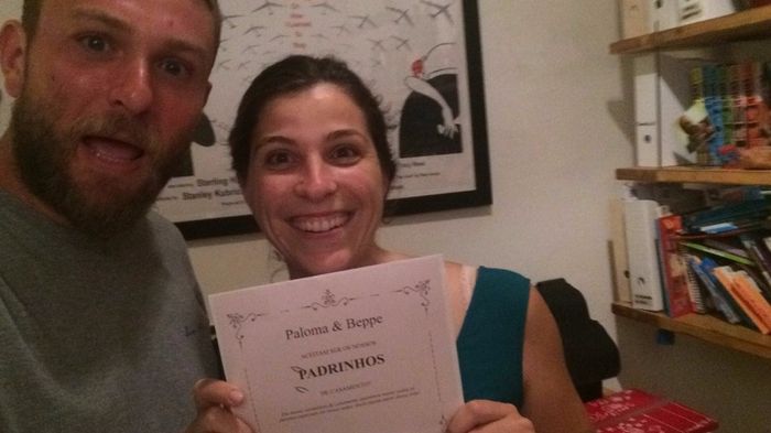 Paloma & Bepe - Receberam na Italia