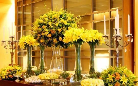 Decoração em Amarelo