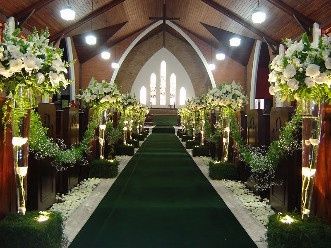 Casamento em Verde Escuro
