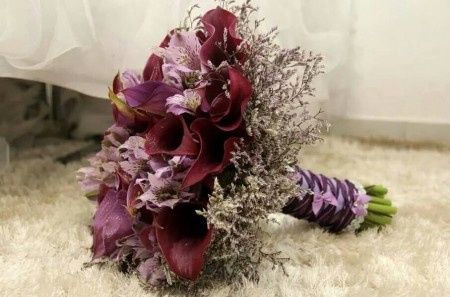 Buquê roxo