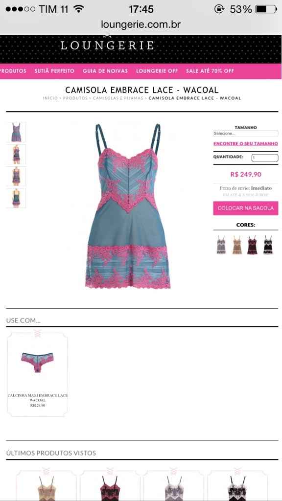 Camisola loungerie - 1