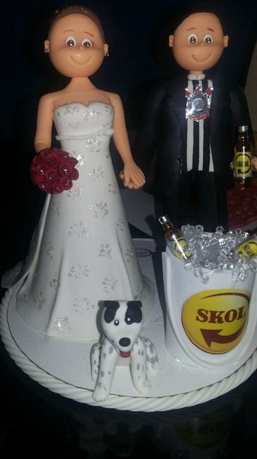 Tiara..sapato..topo do bolo...colar e brincoskit completo..kk - 5