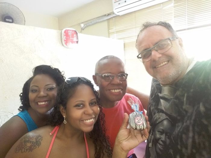 Eu e JJ após o fabuloso Cássio, olha a Paty aí!