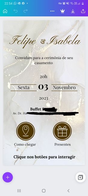 Convite tradicional ou digital? - 1