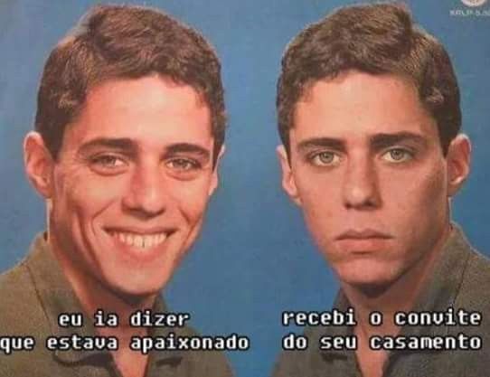 Eu ia dizer