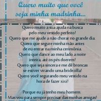 Mensagem para as madrinhas