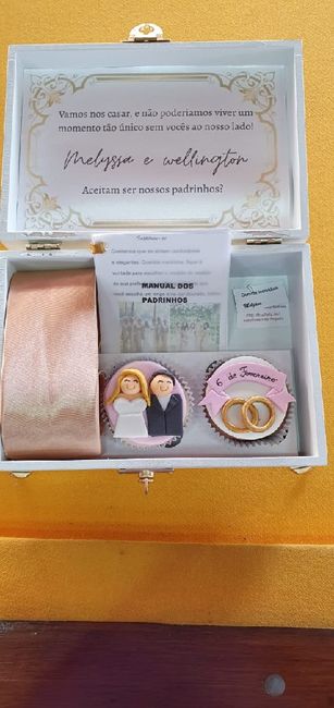 Entrega do convite dos padrinhos 3