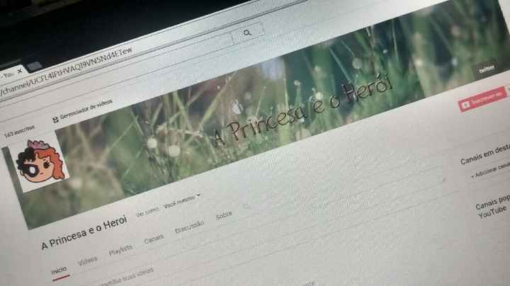 Canal no youtube! - 1