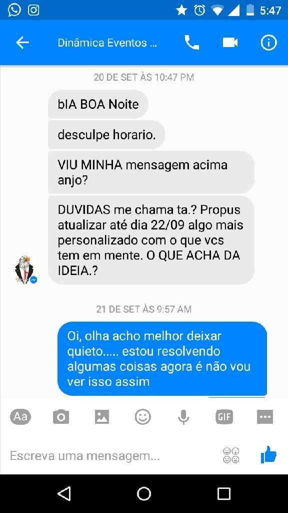 Fornecedores sem noção - 2