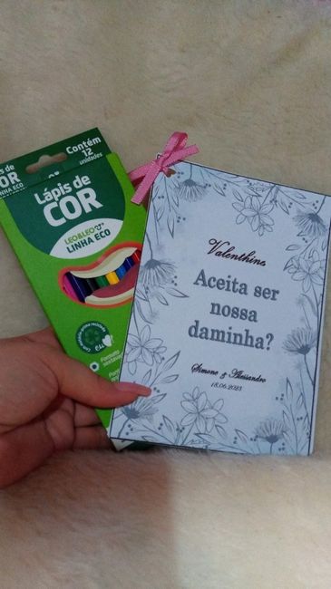 Convite Daminhas e pajens 2