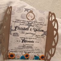 Convite dos padrinhos e convites - 4