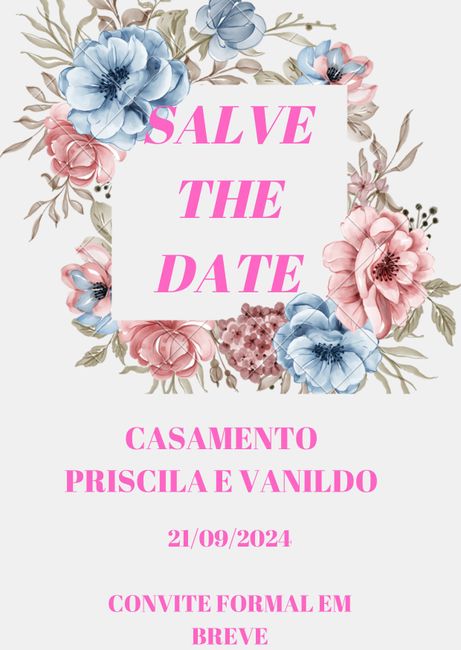 Sobre Save the date!! 3