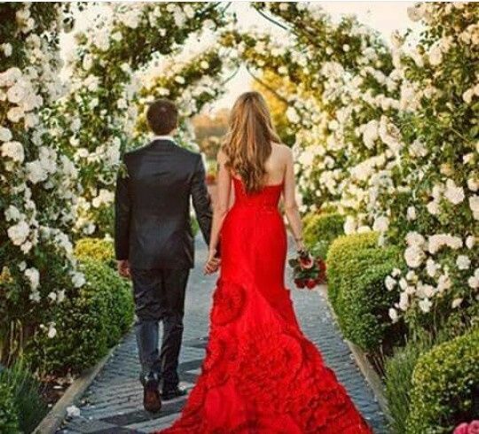 Você se casaria com um vestido vermelho? - 1
