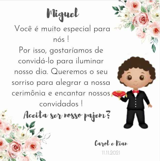 Diy: Convite Caixinha dos Padrinhos, Pais, Pajem, Florista - 17