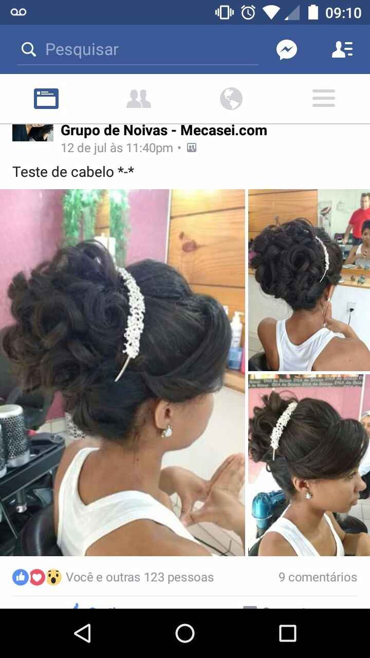 Penteado dos sonhos