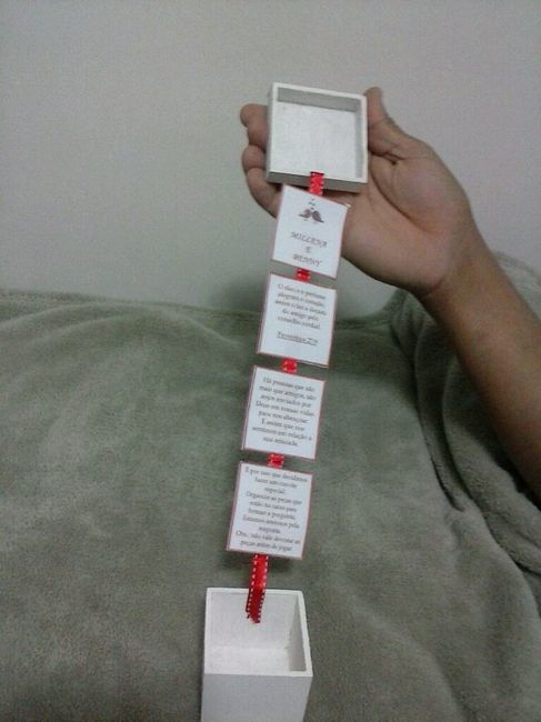 Lembrança para convidar os padrinhos - 4