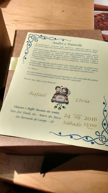 Vou ser madrinha - vem ver o convite!! - 2