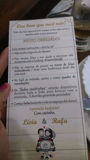 Cartão de agradecimento