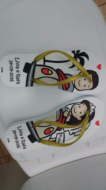 Chinelos personalizados