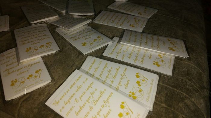Detalhes do meu casamento: lágrimas de alegria diy - 2
