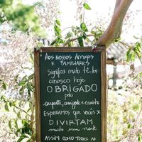Plaquinhas para casamento! - 1