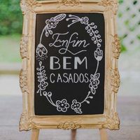 Plaquinhas para casamento! - 2