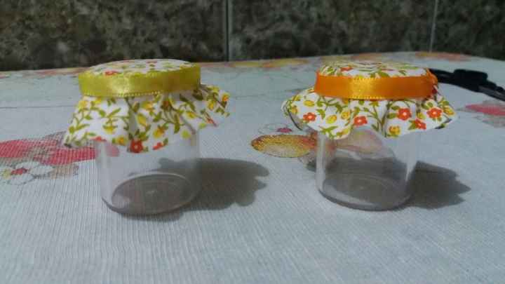 Meus potinhos para doce (lembrancinhas)
