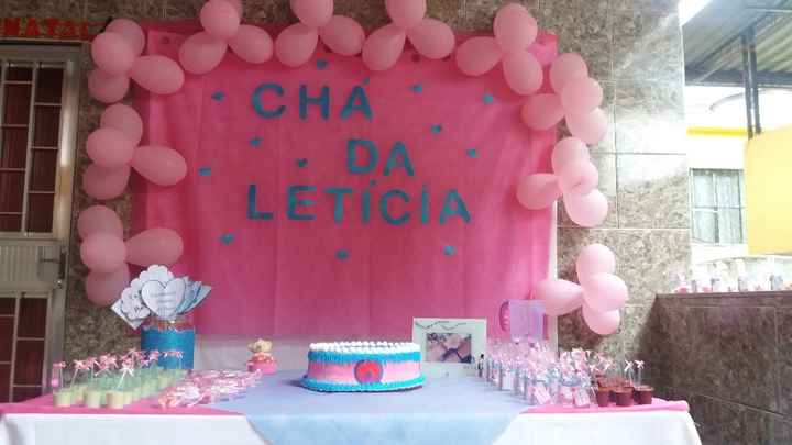 Mesa do bolo