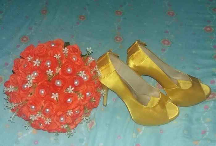 Meu Sapato e Buque Diy 