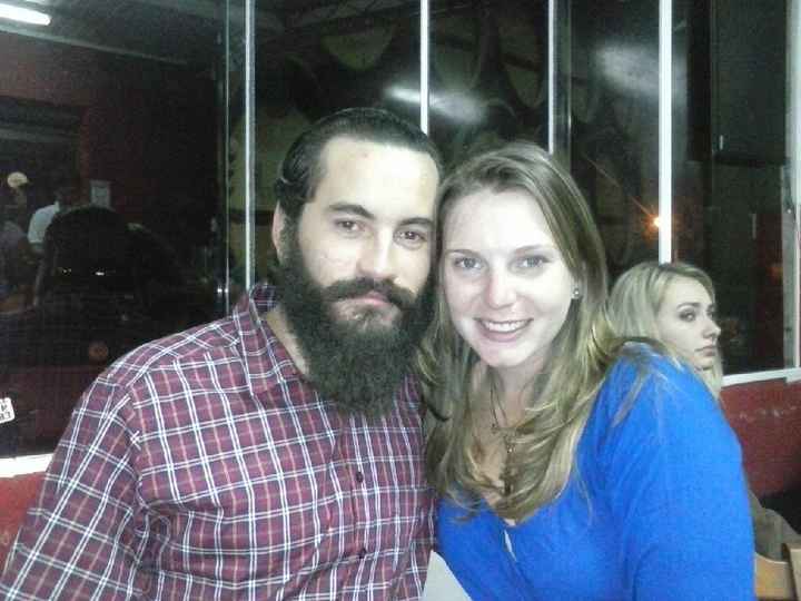 A primeira e a mais recente foto com seu amor - 1
