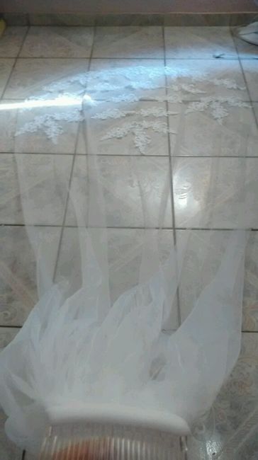Meu véu do aliexpress.....uhuuuuu - 2