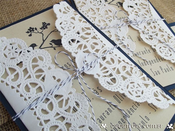 Convite de casamento
