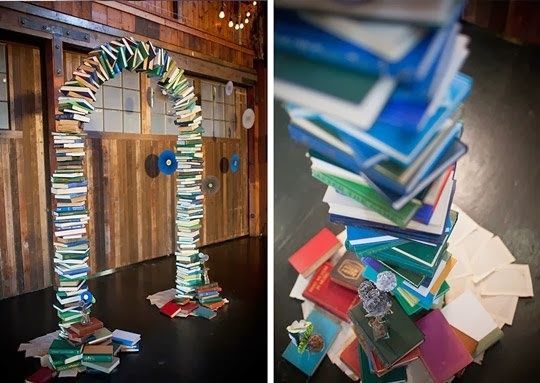 casamento tema livros