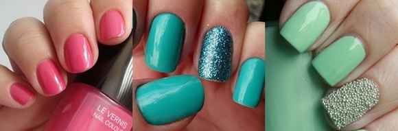 Unhas de noiva
