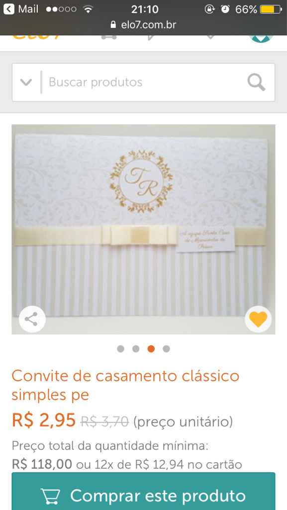 Convite do casamento - 2