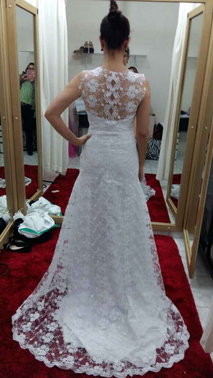 O vestido de noiva... quase pronto! #vemver e opinar - 2
