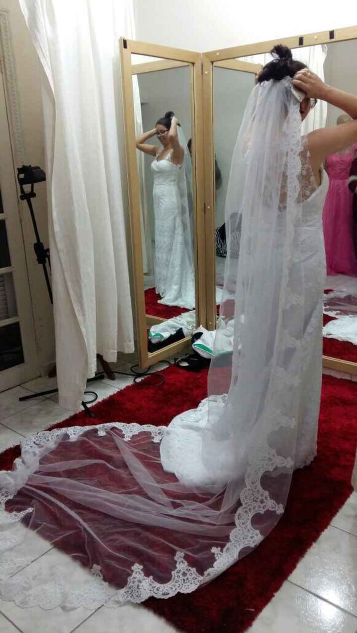O vestido de noiva... quase pronto! #vemver e opinar - 3