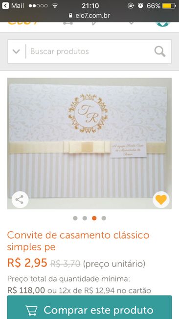 Convite do casamento - 2