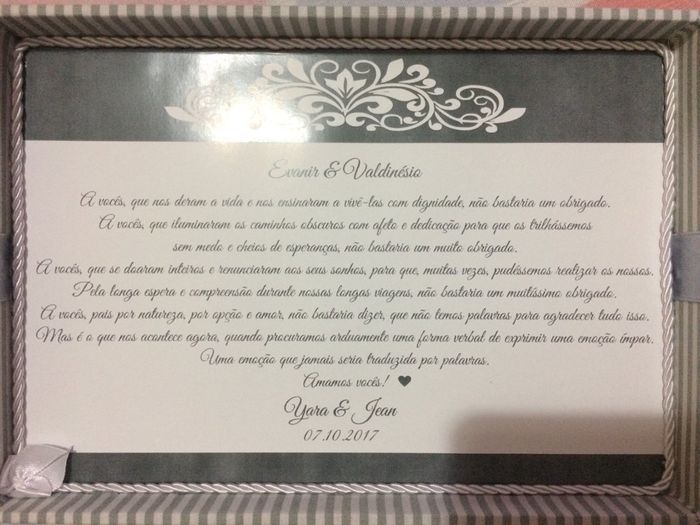 Chegou!! caixa dos padrinhos #vemver - 5